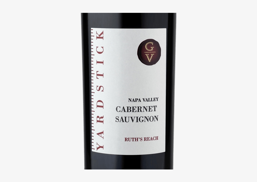 Goldschmidt Vineyards Yardstick Ruth's Reach Cabernet - Glass Bottle, transparent png