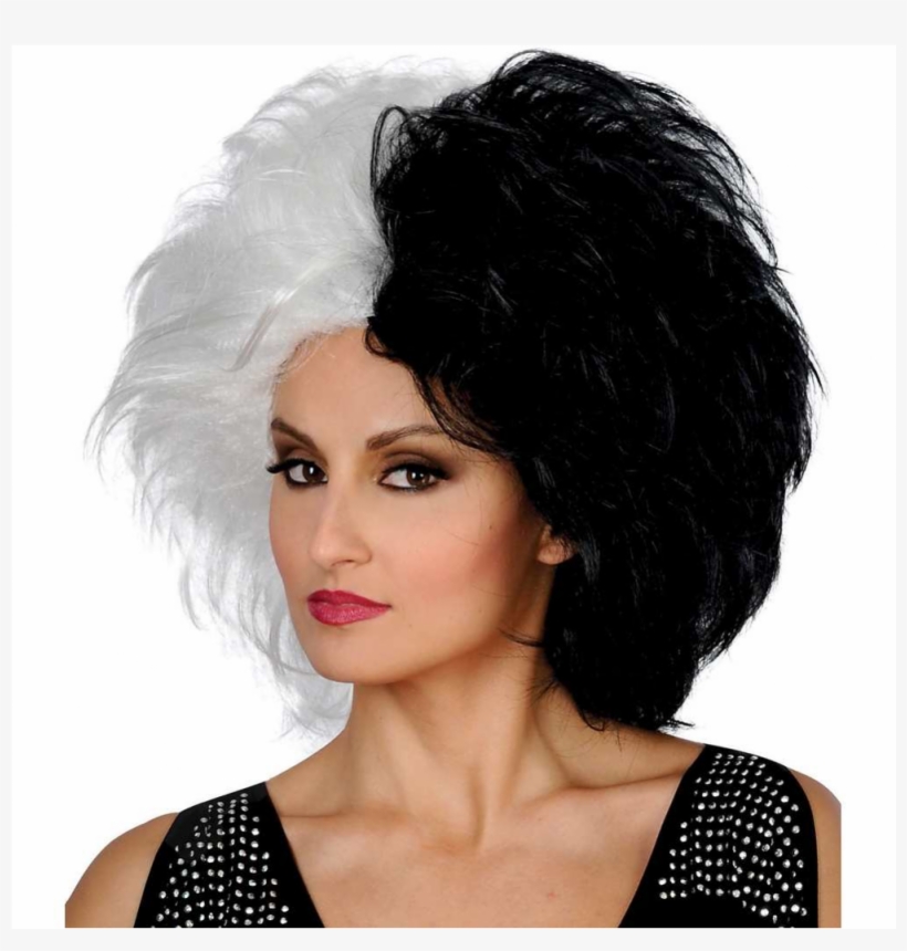 Cruella De Vil Wig, transparent png