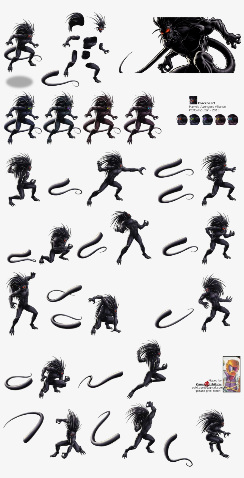 Blackheart - Blackheart Marvel Avengers Alliance, transparent png