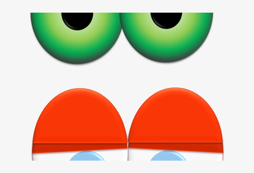Red Eyes Clipart Printable - Eye, transparent png