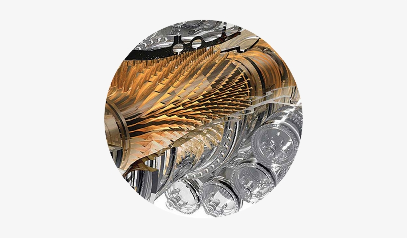 9fb Gas Turbine - Ge Gas Turbine Blade, transparent png