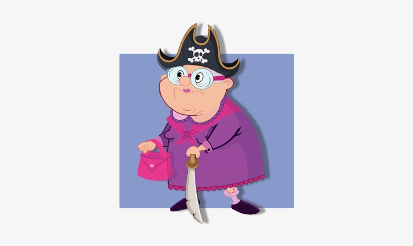 She Seems Like A Nice Old Lady With A Couple Of Screws - Cartoon, transparent png