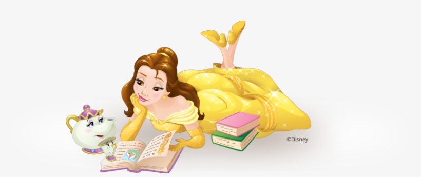 Disney Characters - Disney Princess Belle 16 Inch Backpack With Side Mesh, transparent png