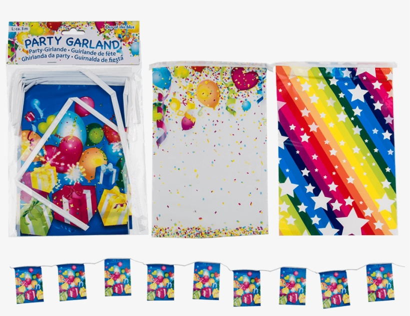 Party Garland - Geburtstagsdeko Für Den Kindergeburtstag, Variante, transparent png
