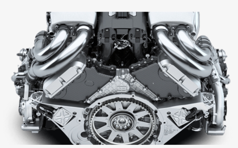 The Incredible Tech In The New Bugatti Chiron, The - Motor Bugatti Chiron, transparent png
