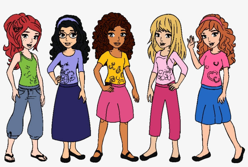 Lego Friends Reboot - Cartoon, transparent png