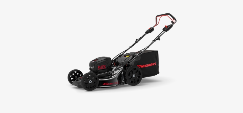 82v Self-propelled Lawn Mower 46 Cm Pc82lm46sp - Powerworks 82v, transparent png