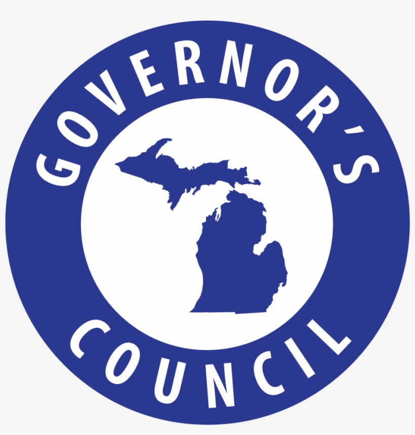 Blue - Michigan Fitness Foundation Logo, transparent png