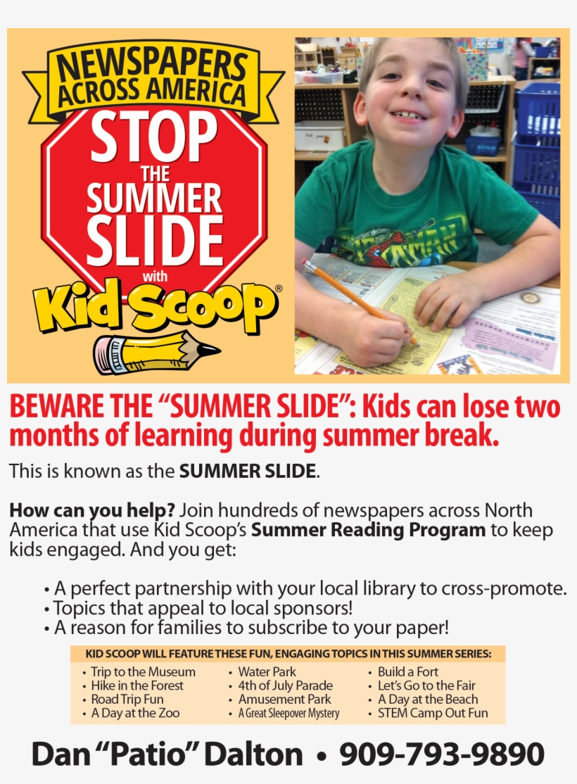 If Students Don't Read Throughout The Summer Months, - Kid Scoop, transparent png