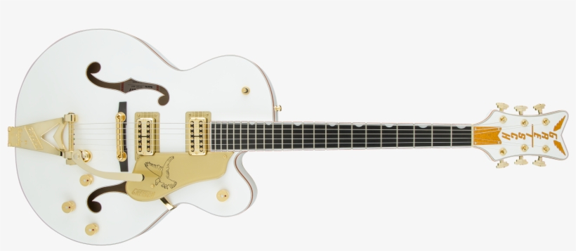Hollow Body - Gretsch G6136t Players Edition White Falcon, Bigsby, transparent png
