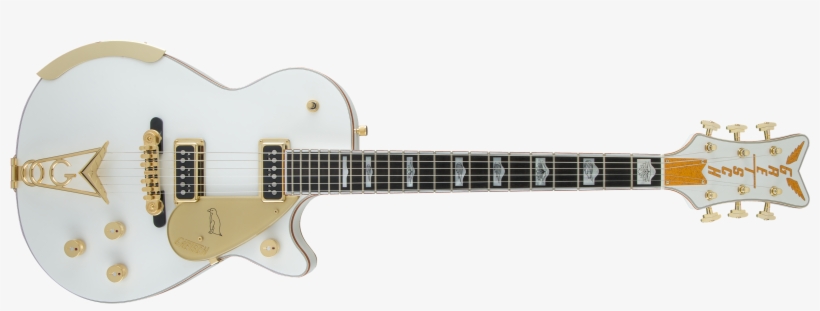 G6134 White Penguin™, Ebony Fingerboard, White - Gretsch G6136-55 Vintage Select Edition '55 Falcon, transparent png