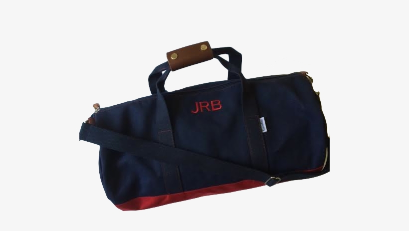 Monogrammed Fred And Owen Colorblock Men's Duffel Bag, transparent png