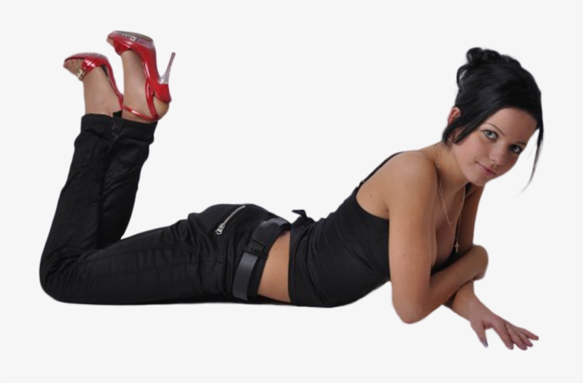 Share This Image - Girl Laying Down Png, transparent png