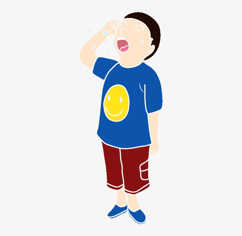 Boy Crying Cliparts - Crying, transparent png
