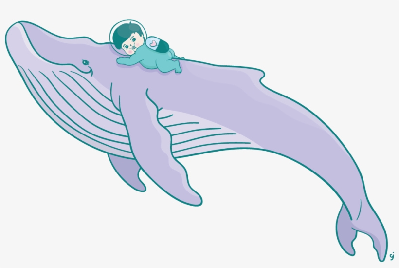 The Space Baby Illustration - Illustration, transparent png