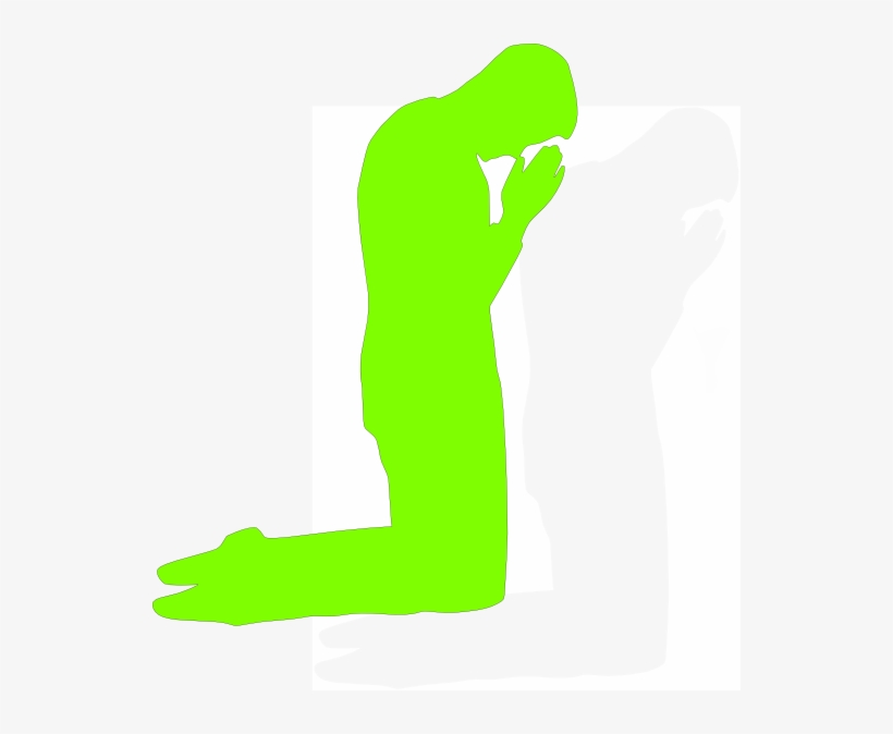 Praying Man - Clip Art, transparent png