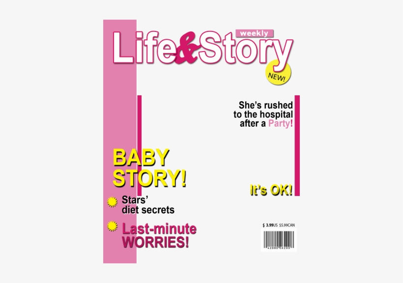 Magazine Cover Template Png Png Images - Magazine Cover Template Png, transparent png