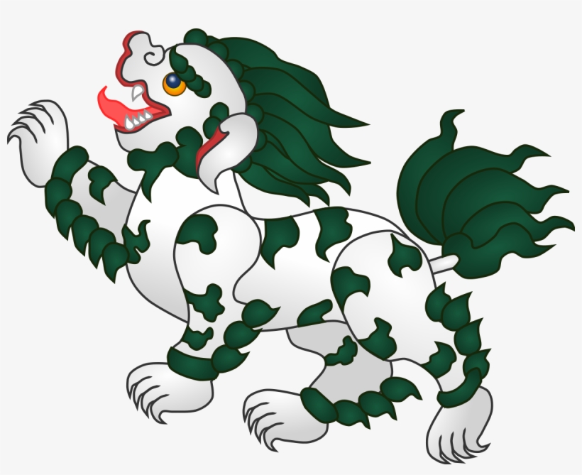 Tibetan Snow Lion, transparent png