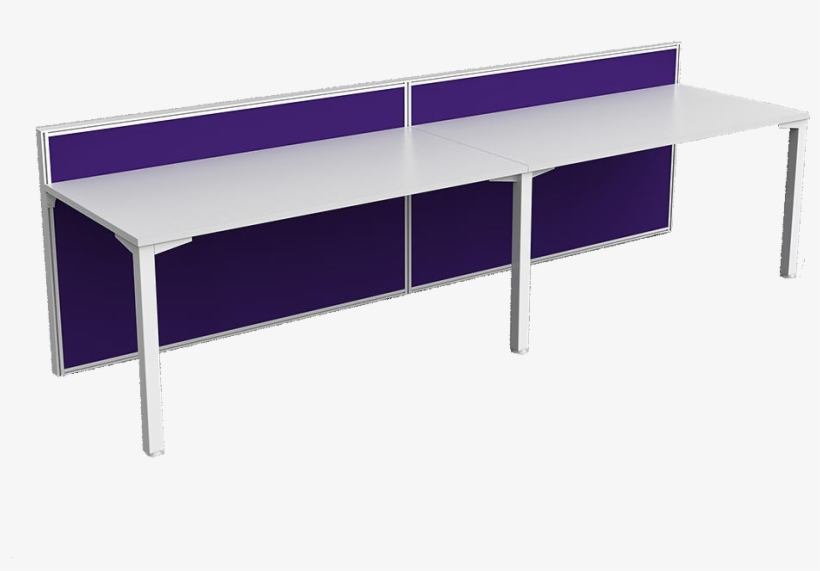 2 Person Single Side 900h Screen Hung Avenger Desk - Outdoor Bench, transparent png