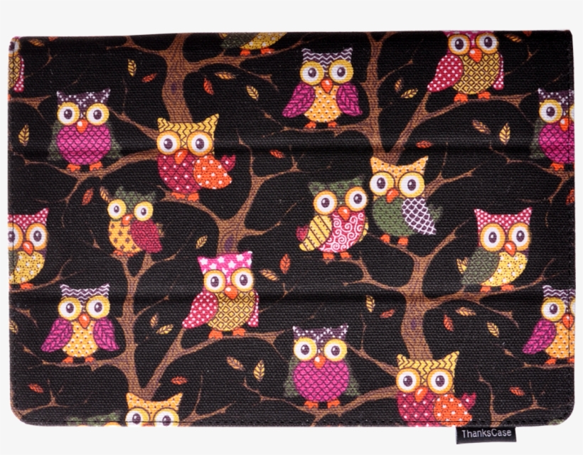 Amazon Kindle Fire Hd - Kindle Voyage Case By Thankscase Protective Black Owl, transparent png
