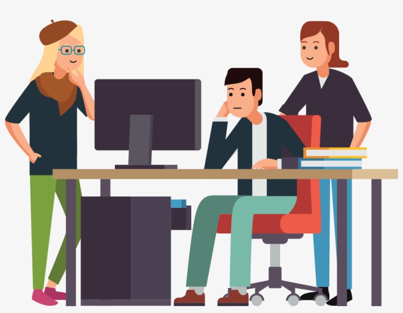 Group Around A Desk - Lowongan Kerja Agustus 2018 Jakarta, transparent png