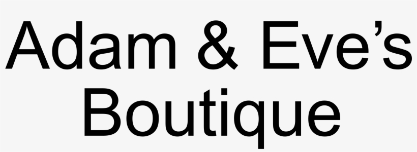 Adam & Eve's Boutique Logo - Logo, transparent png