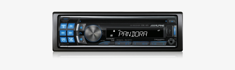 Alpine Car Stereo In Santa Cruz - Alpine Cde 123 Car Cd Receiver, transparent png