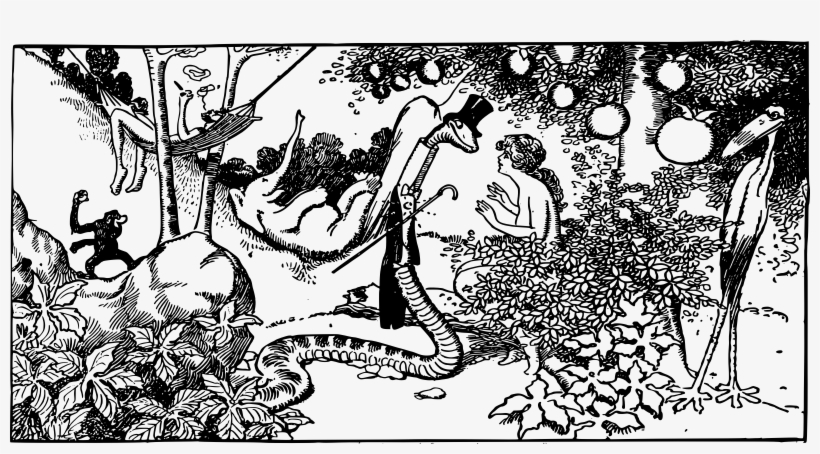 Eve And The Snake Icons Png - Icon, transparent png