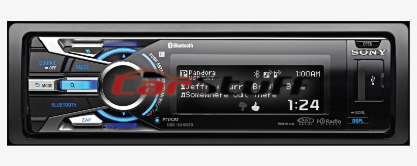 Sony Dsx-s310btx Digital Receiver, transparent png