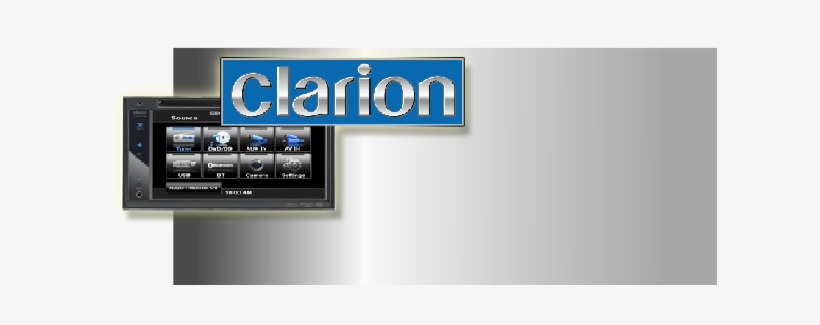 Clarion 6.2" Multimedia Unit With Bluetooth And Dvd, transparent png