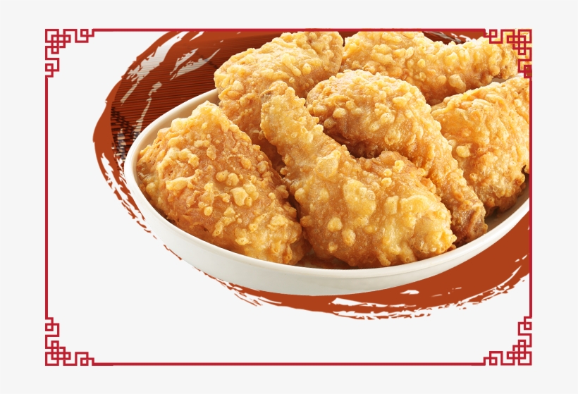 Chinese Style Fried Chicken Platter - Chowking Fried Chicken, transparent png
