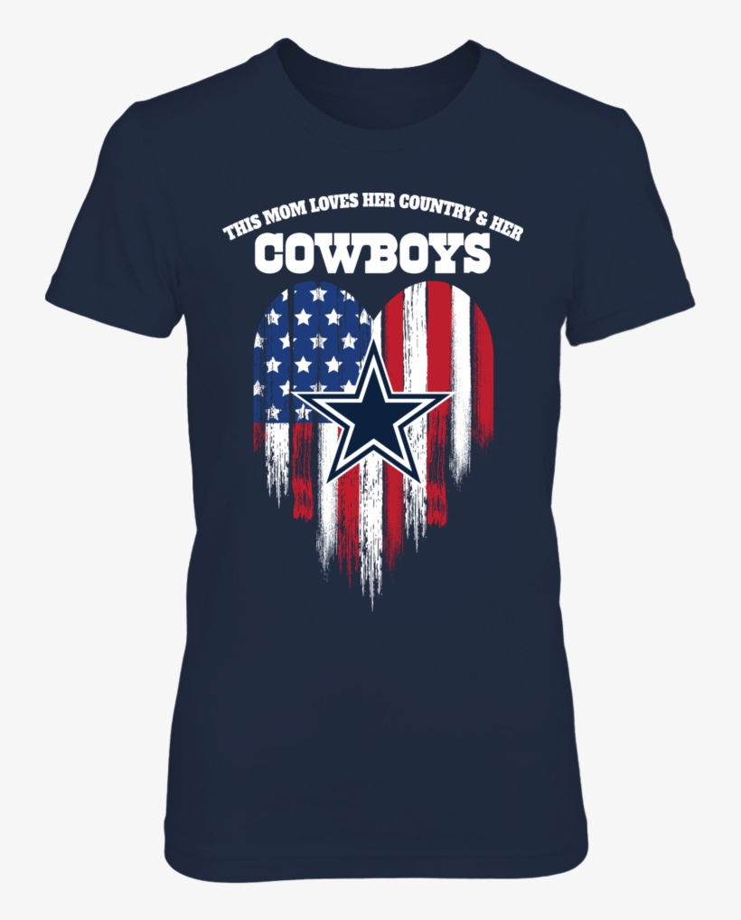 Dallas Cowboys Patriotic This Mom Loves Her Country - Dallas Cowboys, transparent png