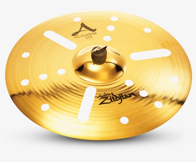 This Special Effects Crash Cymbal Has A Unique Set - Zildjian 20" A Custom Efx Crash Cymbal, transparent png