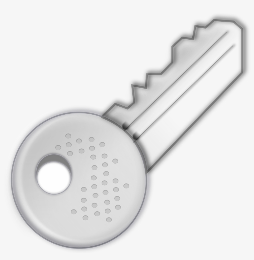 Key Clipart Silver Key - Silver Key Png, transparent png