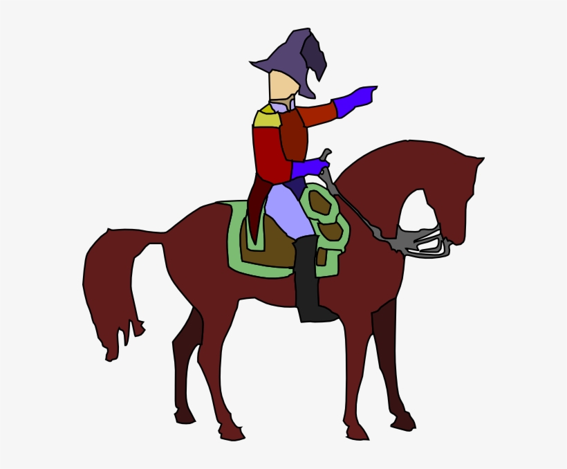This Free Clip Arts Design Of Historic Soldier On A - Soldier On A Horse, transparent png