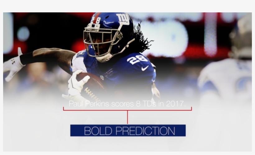 Paul Perkins Scores 8 Tds In - Paul Perkins, transparent png