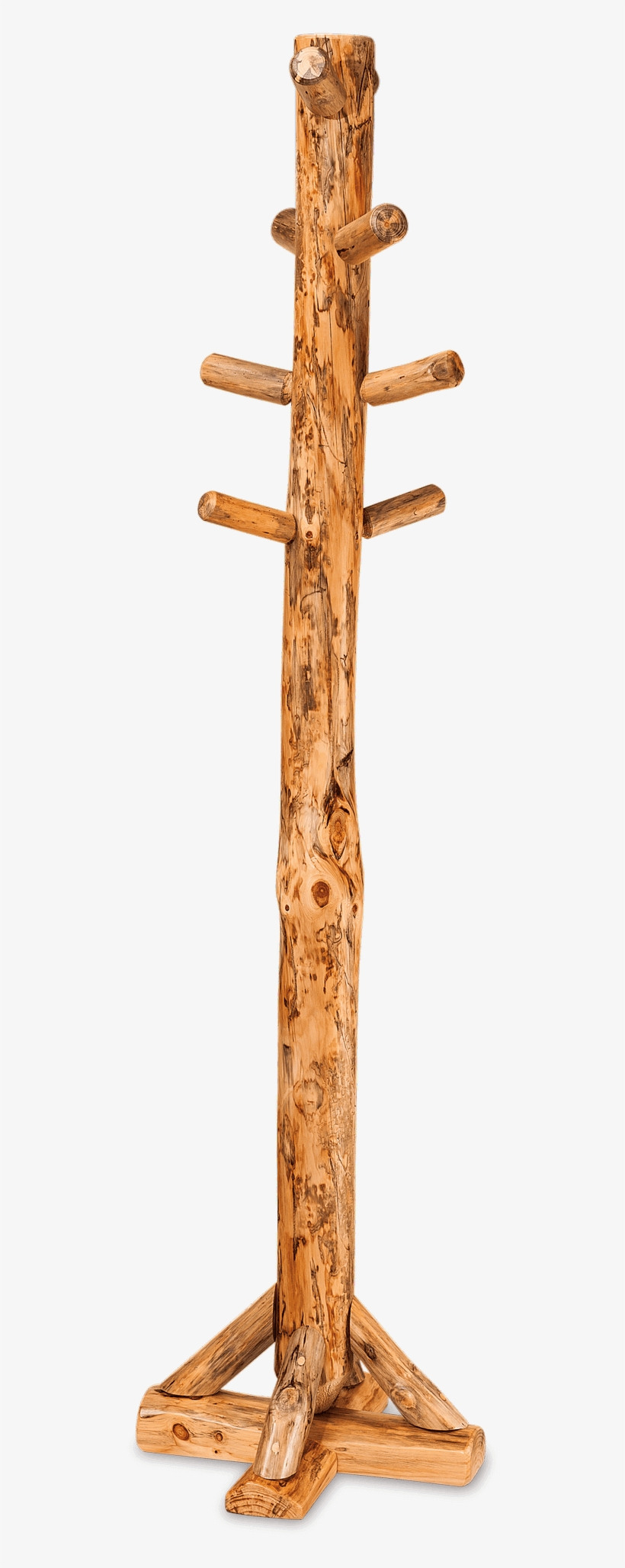 Hall Tree Log Furniture In - Log Furniture, transparent png