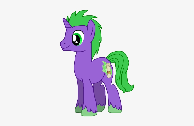 Spike As A Unicorn - Mlp Spike Unicorn, transparent png