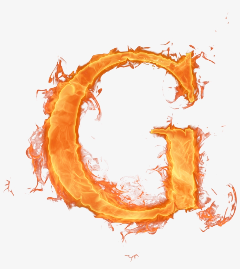 Http - //www - Alfabetoslindos - Com/2018/07/alfabetario- - Letras De Fogo G, transparent png