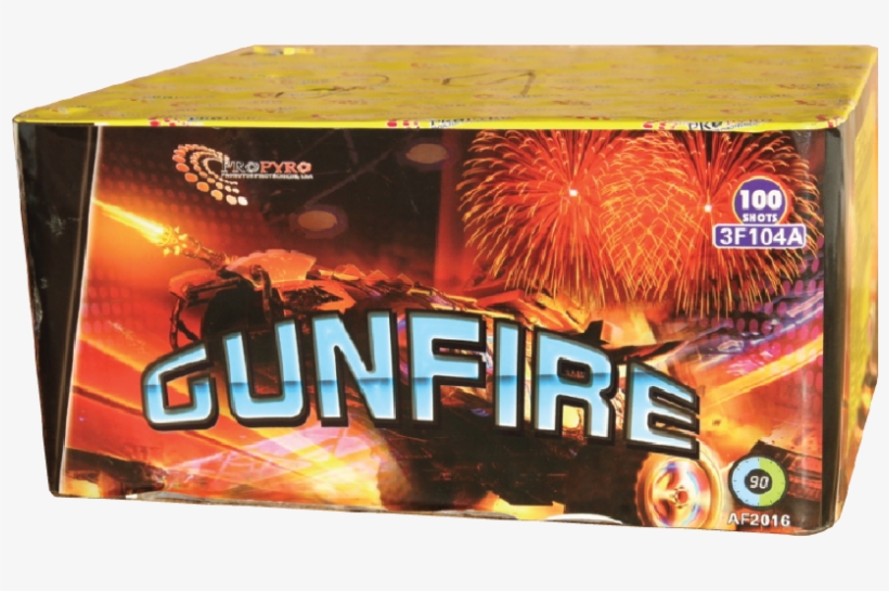 Bateria 100s Gun Fire - Fire, transparent png