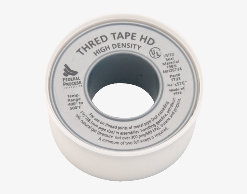 White Industrial Strength Ptfe Tapes - Thread Seal Tape, transparent png