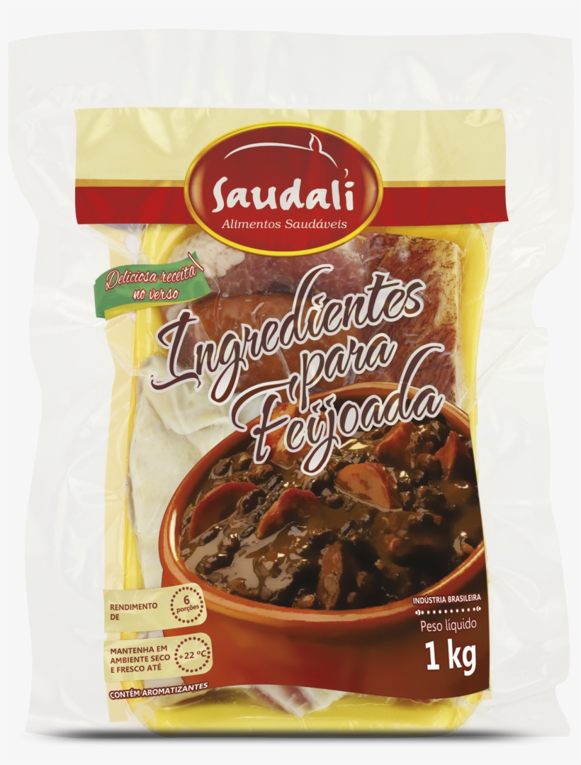Ingredientes Completo Para Feijoada Saudali 1kg - Saudali, transparent png