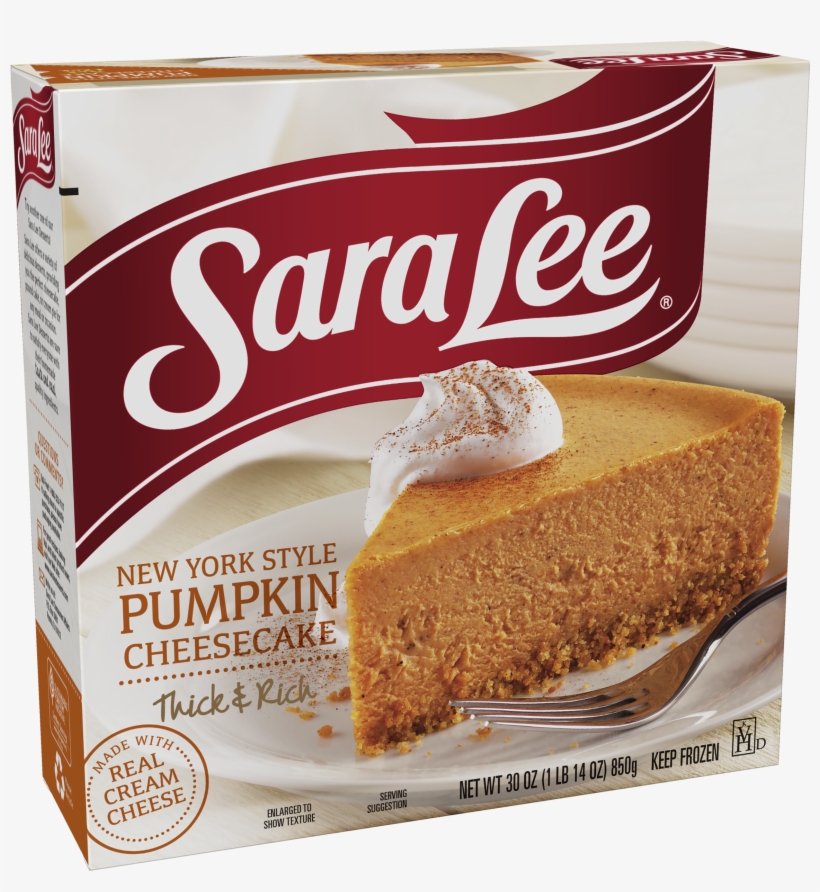 Sara Lee® New York Style Cheesecake, Pumpkin, 30 Oz - Sara Lee Strawberry Cheesecake, transparent png