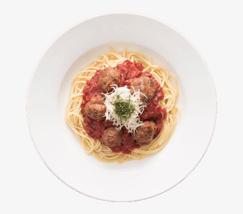 Spaghetti & Meatballs - Capellini, transparent png