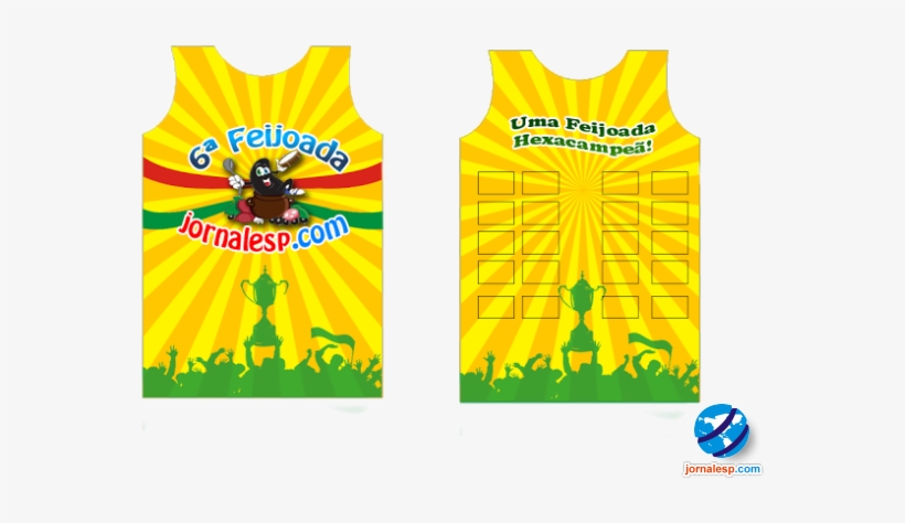 Camisa Feijoada Jornalesp - Shirt, transparent png