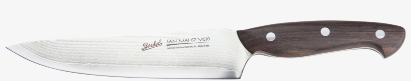San Mai Kitchen Knife 7,9 In - Berkel San Mai 20cm Couteau De Cuisine En Érable, transparent png