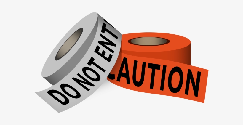 Barricade Tape - Rush Flyer Printing, transparent png