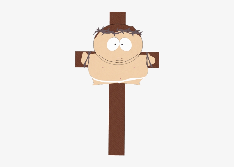 Alter Ego Cartman On Cross - South Park, transparent png