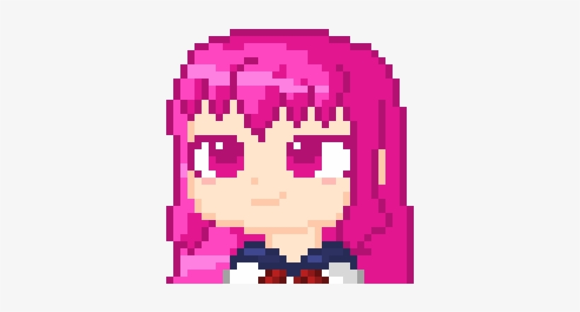 Mai Waifu - Pixel Art, transparent png