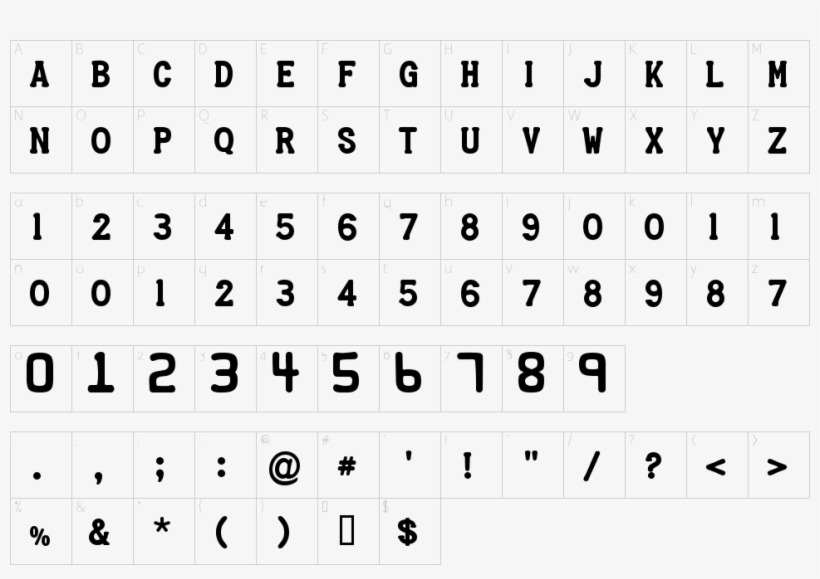 Character Map - Tigres Uanl Tipografia Png, transparent png